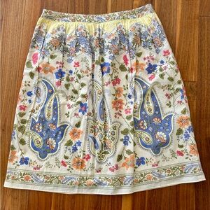Talbots Floral Print Women's Skirt